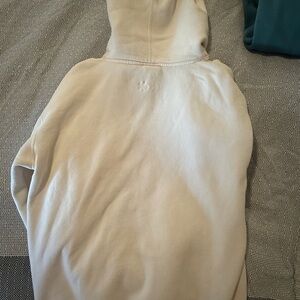 Cream Hoodie- Glossier size M